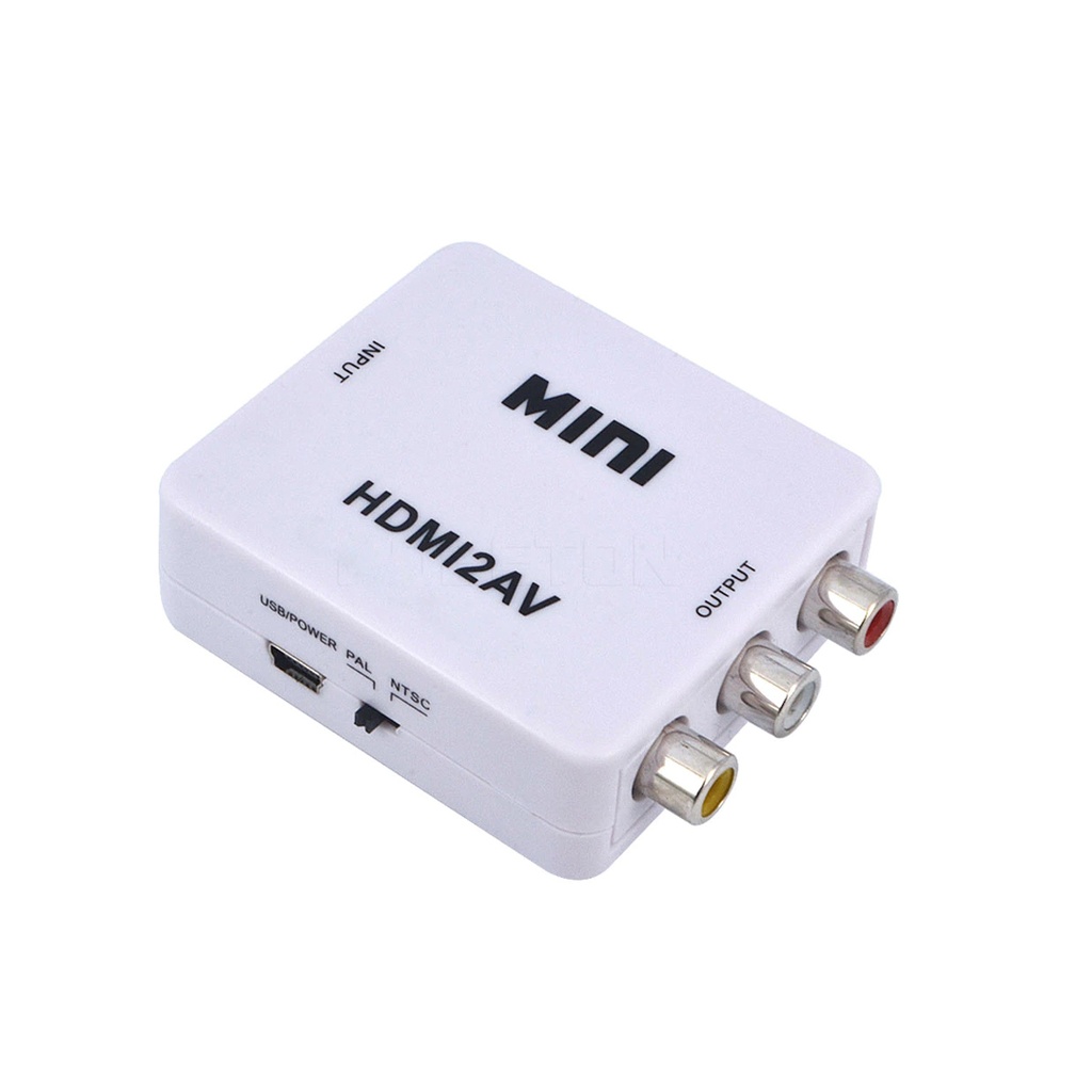 [LM22-211A] ADAPTADOR CONVERTIDOR HDMI A 2AV RCA HDMI2AV