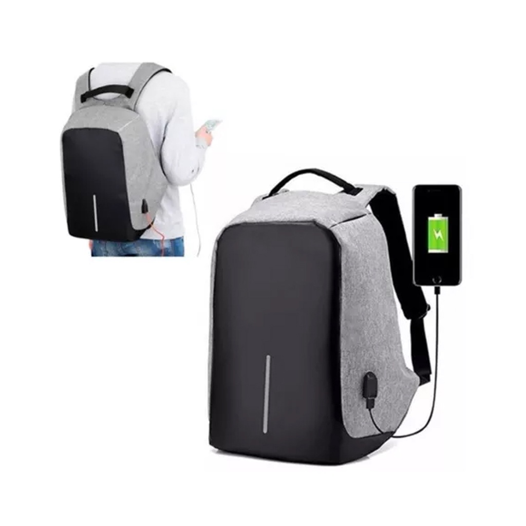 [EBN-ACC-1124] MOCHILA ANTIRROBO URBANA CON PUERTO DE CARGA USB PARA USO DIARIO
