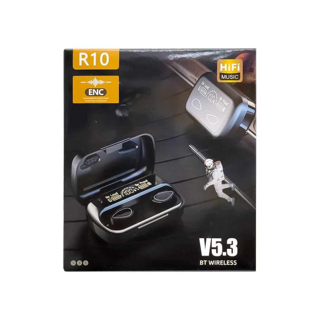 [LMA25-7-17492-5] AUDÍFONOS BLUETOOTH R10 - INALÁMBRICOS V5.3, DISEÑO COMPACTO