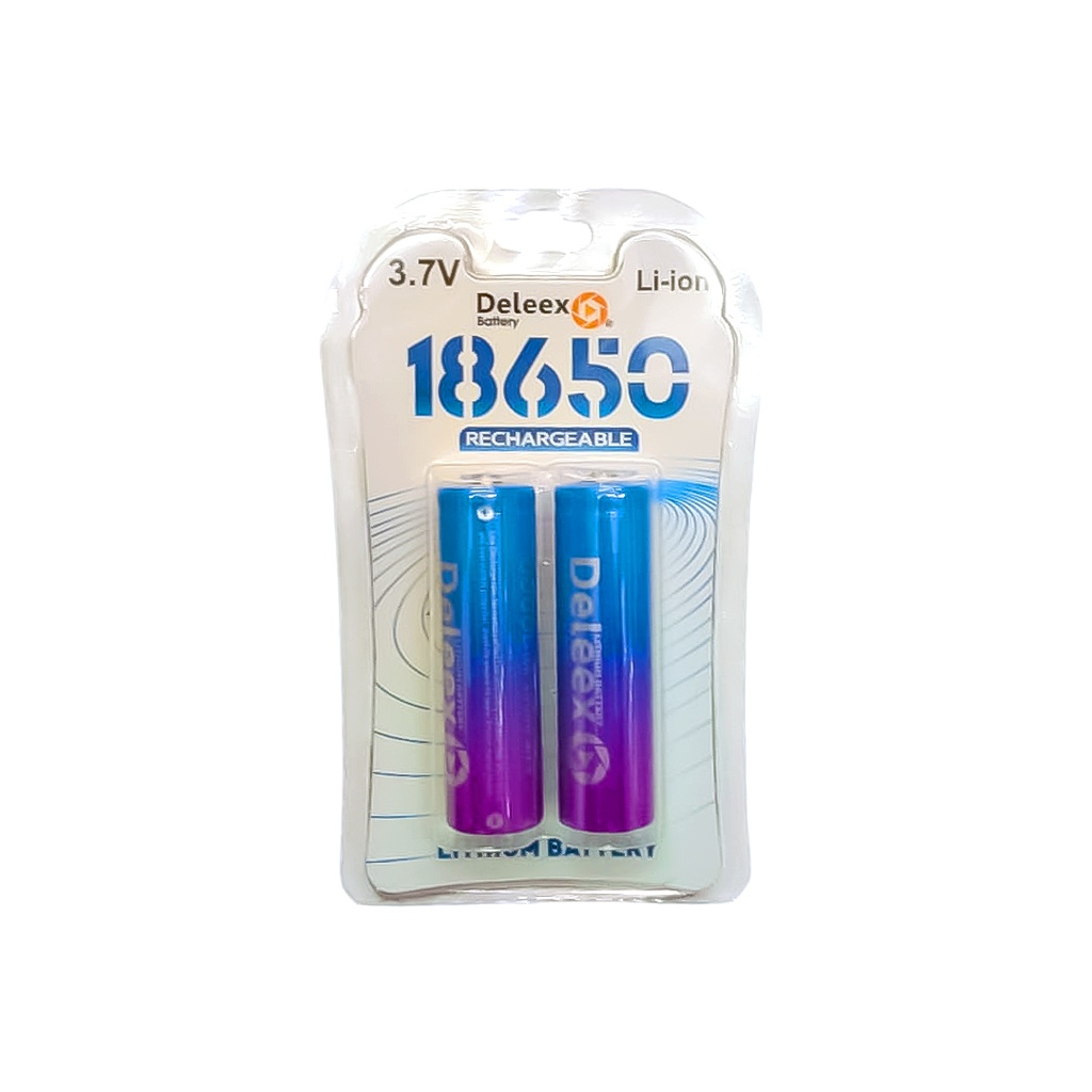 [LMJ25-9-254-16-4] BATERÍA DE LITIO RECARGABLE 18650 3.7V - PACK DE 2 UNIDADES
