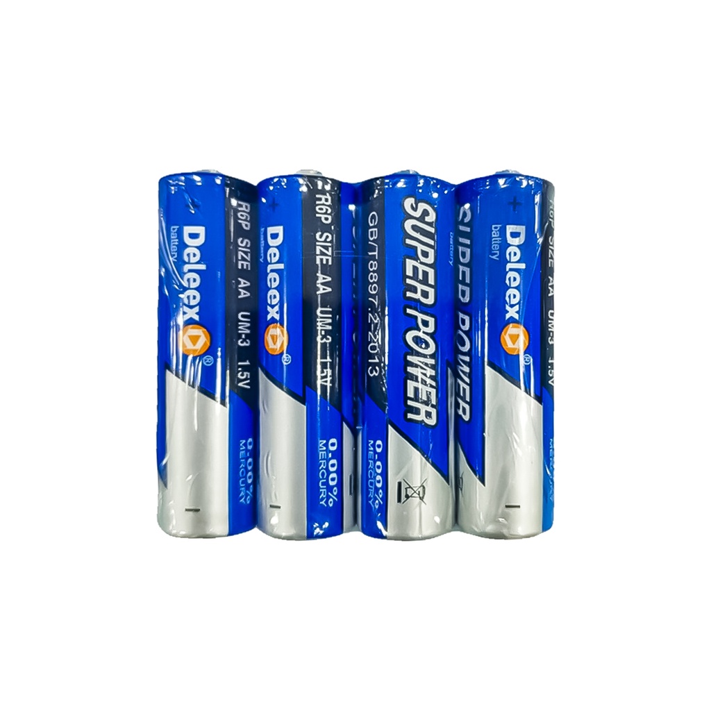 [LMJ25-9-254-16-15] BLISTER DE 4 PILAS AA DELEEX SUPER POWER