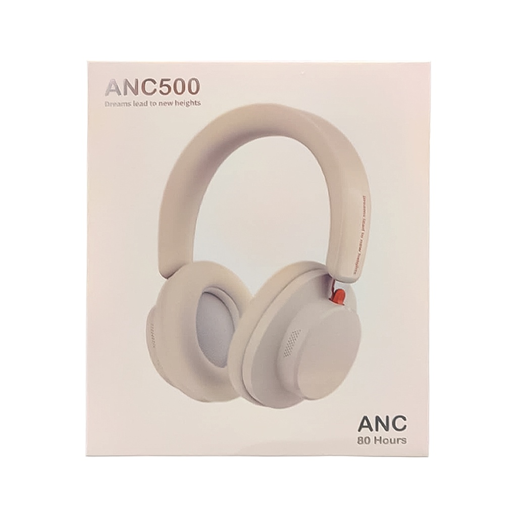 [LMY25-10-18344-4] AUDÍFONOS DIADEMA ANC500 CON CANCELACIÓN ACTIVA DE RUIDO Y DISEÑO ERGONÓMICO