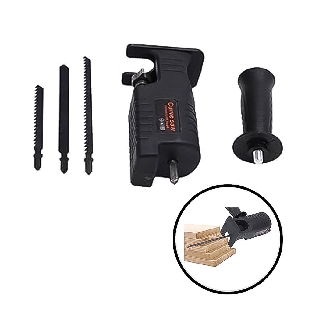 [LMY25-10-257-14-1] ADAPTADOR DE SIERRA ELÉCTRICA PARA TALADRO - LMY25-10-257-14-1