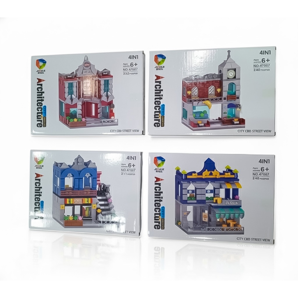 [LMY25-11-722-34] BLOQUES DE CONSTRUCCIÓN 4 EN 1 - JUEGO EDUCATIVO Y CREATIVO PARA NIÑOS