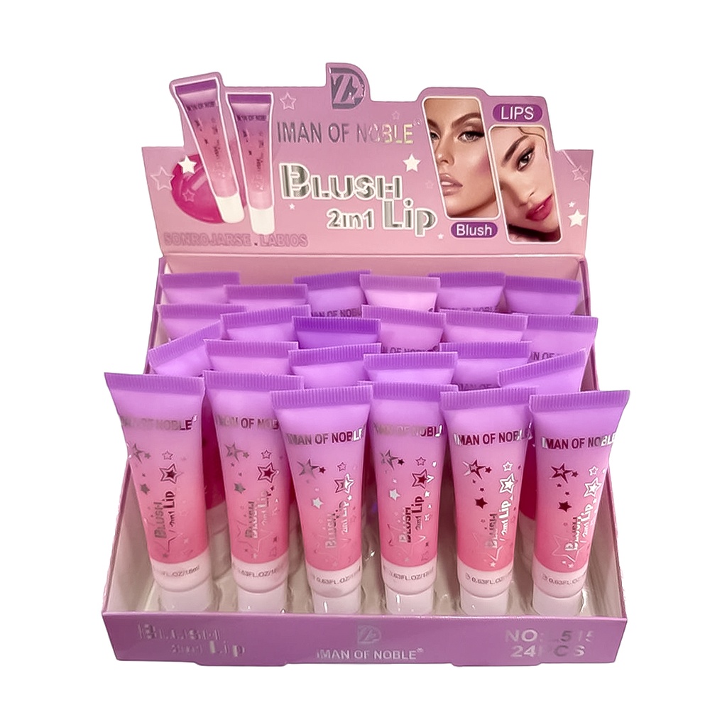 [LM25-12-HMAQ0021-72] BLUSH LÍQUIDO MÁGICO 2 EN 1 DE IMAN OF NOBLE - MAQUILLAJE PERFECTO PARA MEJILLAS