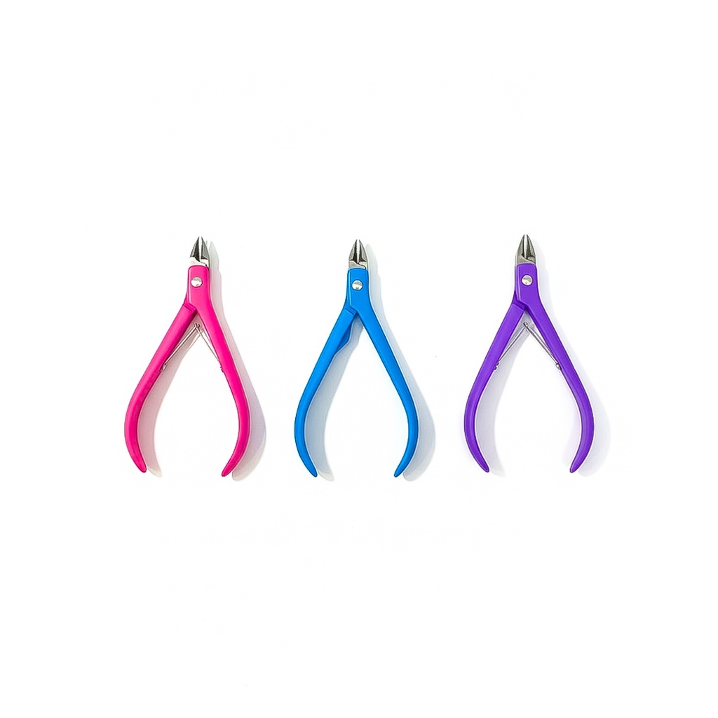 [LM25-12-IDC-0242] ALICATE PROFESIONAL PARA UÑAS CON MANGO DE PLÁSTICO VIBRANTE