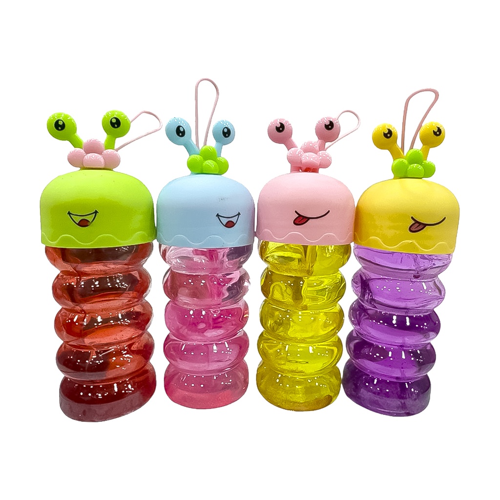 [LM25-12-IDC3-071] SLIME CREATIVO EN BOTELLA CON DISEÑO DE GUSANO - MODELOS SURTIDOS
