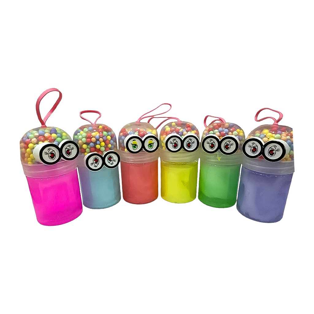 [LM25-12-HSLIME02-5] SLIME COLORIDO CON OJOS DIVERTIDOS - MODELOS SURTIDOS