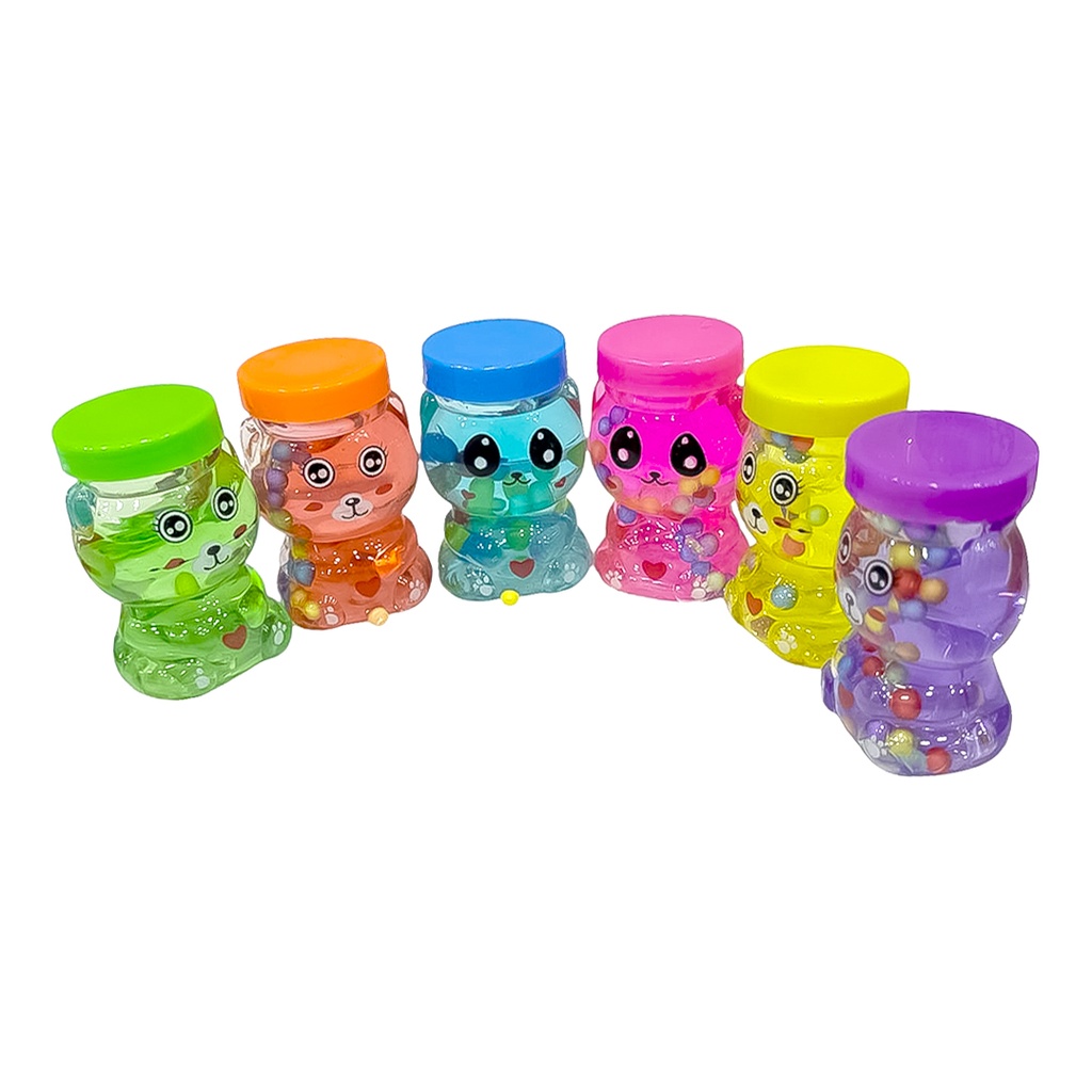 [LM25-12-HSLIME01-10] SLIME SURTIDO DE ANIMALES COLORIDOS - DIVERSIÓN Y CREATIVIDAD PARA NIÑOS