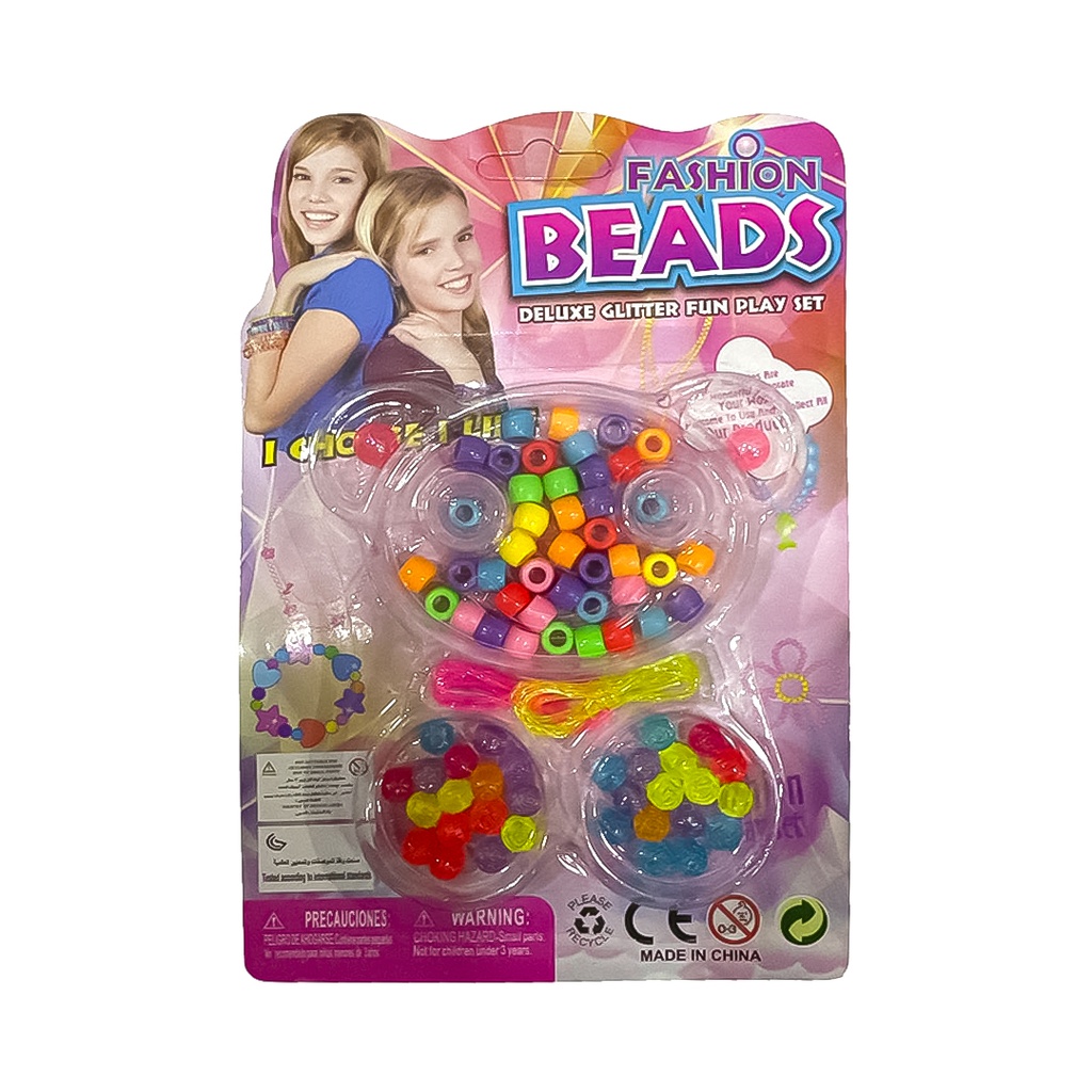[LM25-12-HJUG2200-42] BLISTER DE CHAQUIRA DE 20 CM PARA CREAR VINCHAS, PULSERAS Y COLLARES