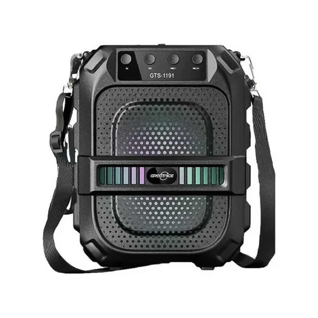 [LMN25-12-AWY-18] PARLANTE PORTÁTIL GTS-1191 DE 6,5 PULGADAS CON LUZ LED Y BLUETOOTH
