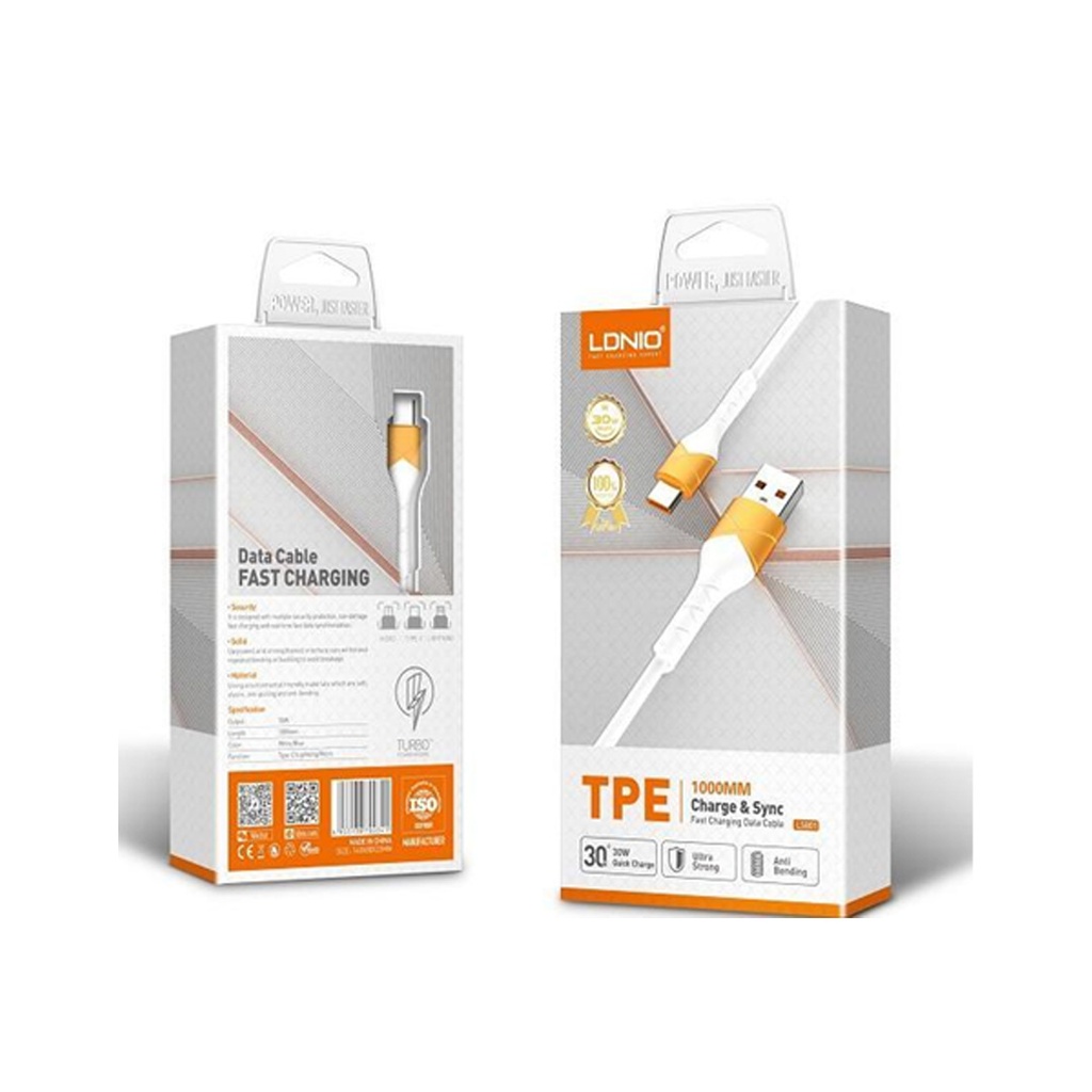 [LM23-12-27B] CABLE 30W TIPO "C" 1M. L S 8 0 1