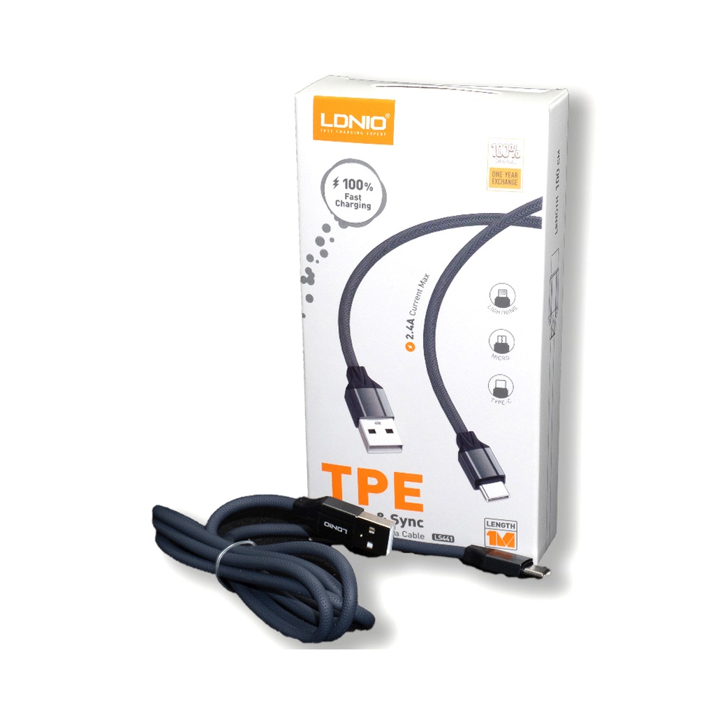 [LM24-1-1011] CABLE 2,4A TIPO V8 1M. L S 4 4 1
