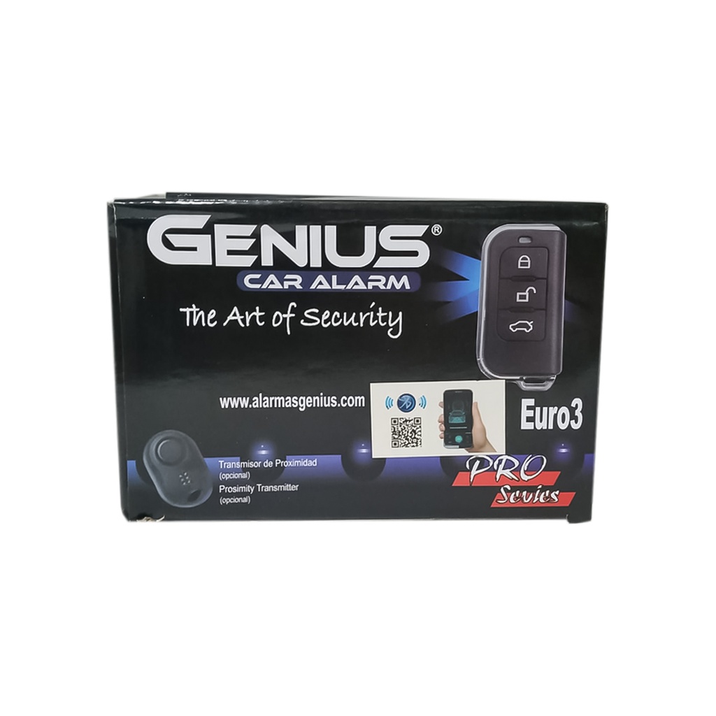 [LM24-5-1002] ALARMA DE AUTO CON BLUETOOTH GENIUS EURO 3