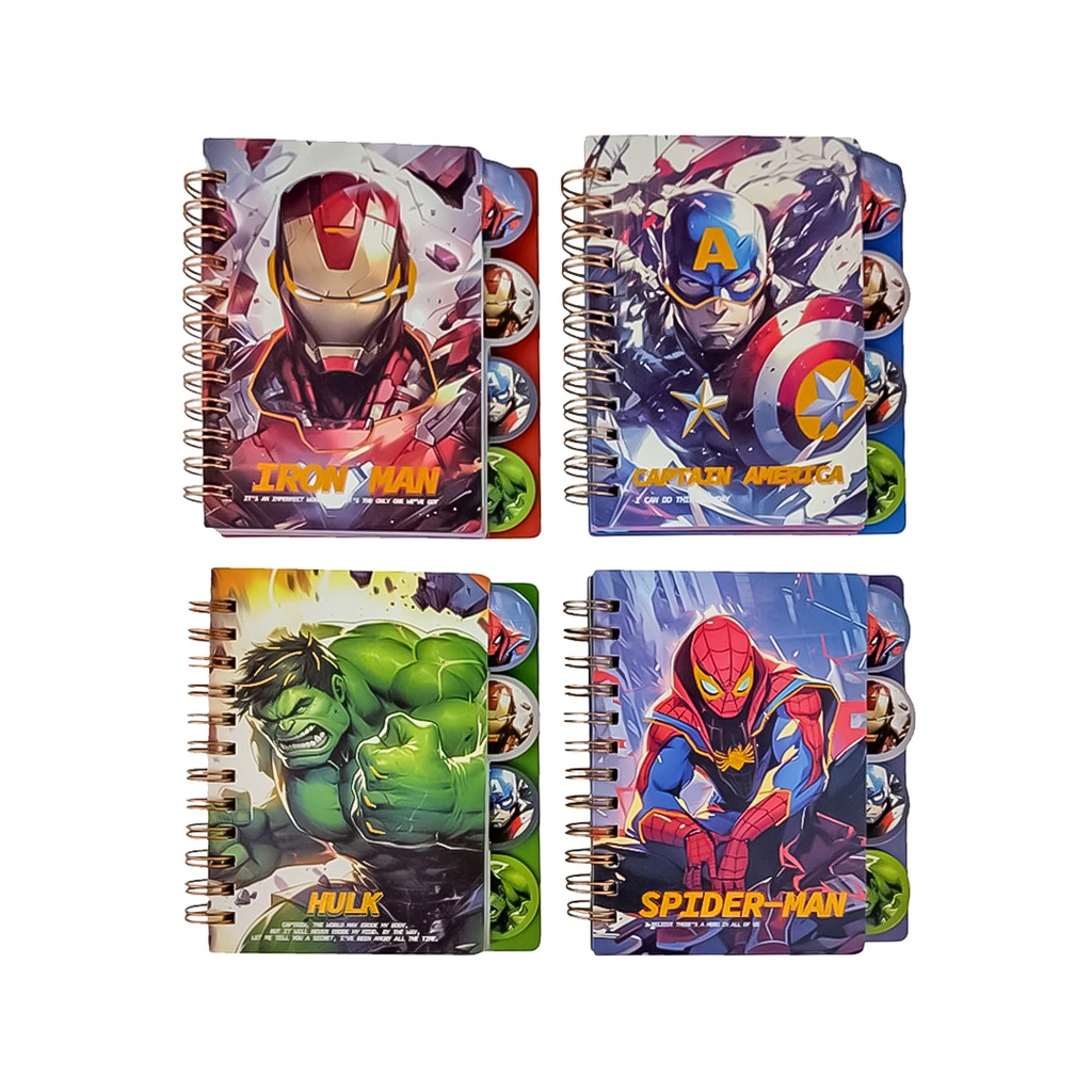 [LM25-3-1092] AGENDA INFANTIL SUPER HÉROES SH-100K-01